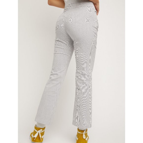 NWT Free People Florence Crop Flare / Railroad - Picture 4 of 7